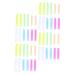 Didiseaon 48 Pairs Eyelash Silicone Patch Extension Sticker Curly