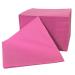 Sellaviva Cocktail napkiettes Pink - 1/4 Falz 24x24 2lagy - Zollztin single -use napkin - Color: pink plain colors - coasters for drinks or for BBQ celebrations party - 100 pieces