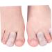 Healeved Silicone Toe Sleeves - 4 Pairs | Adjustable Toe Separators for Sports | Toe Protector Caps & Tubes Set - Buy Online on SooperMarket.com