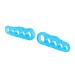 6Pcs Reusable Lip Gloss Toe Separator Orthosis for Bunion Correction (Small) - Straightening, Stretcher, and Overlapping Toe Corrector - Buy Online on SooperMarket.com