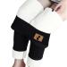 SERCFGYUJ Women Thermal Bottoms Leggings Winter Warm Sherpa Stretchy Pants Fleece Lined Long Trousers Tights for Cold Weather Medium Black