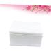 FOMIYES 100pcs Thin Cotton Pads - Nail Polish Remover & Makeup Remover Pads in Plastic Box - Premium White Cotton for Cosmetics - Buy Online on SooperMarket.com