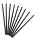 Geynutaly 100Piece Beauty Makeup Eyeliner Brushes Disposable Eyeliner Brush with Cap White - Buy Online on SooperMarket.com