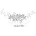 Handcess Leaves Bride Wedding Headband Silver Pearls Crystal Headpieces Rhinestone Bridal Hair Accessories for Bride and Bridesmaids - Buy Online on SooperMarket.com