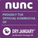 Nunc Jun-Kombucha Rose Blush 12x330ml - Premium Floral Kombucha Drink for Gut Health - Natural Energy, Gluten Free - Buy Online on SooperMarket.com