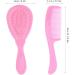 EXCEART Baby Shower Brush Set - Shampoo Dispenser, Exfoliator & Safety Comb for Newborns and Toddlers - Pink - Buy Online on SooperMarket.com