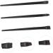 Baluue 12 Pcs Female Black Oblique Eyeliner Brush Ultra Thin Eyeliner Brush - Buy Online on SooperMarket.com