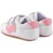 Cheerful Mario Baby First Walking Shoes - Soft PU Leather Anti-Slip Sole (3-6 Months, Pink) - Buy Online on SooperMarket.com