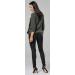 Happy Mama Maternity Nursing Striped Jumper Top 16-18 Khaki Melange - Buy Online on SooperMarket.com