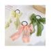 Chiffon Bow Hair Ties Set - 6 Ribbon Scrunchies for Women and Girls - Buy Online on SooperMarket.com