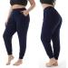 Sport Pants for Women Running Joggers Causal Workout Gym Yoga Sweatpant Comfy Elasticated Trousers Jogging Bottom with Pockets 18-djufh-navy-c L - Buy Online on SooperMarket.com