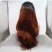 SHIYID Natural Black to Brown Red Wave Lace Front Wigs | Long Heat Resistant Synthetic Hair Wigs for Stunning Styles - Buy Online on SooperMarket.com