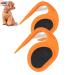 PET Knotting Comb Professional Denfilzer with steel blade de -filtering knife cat splitter fur -tubious de -filtered ridge for dogs - perfect for removing matters (orange)