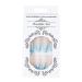 Brishow Long False Nails - Wave Press On Nails 24pcs for Women & Girls (Blue) - Trendy Artificial Nails for Easy Application & Stunning Look - Buy Online on SooperMarket.com