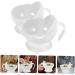 Button Hook Helper 4 Pcs Anti-Shift Bowl Cutlery Serving Utensils Elderly Eating Bowls Suction Bowls Silicone Dining Bowl Silicone Elderly Bowl Elderly Dining Bowls Anti Fallen Bowl White 17.00X15.50X12.00CM White - Buy Online on SooperMarket.com