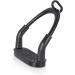 Equinate Safety Bars Manchester 10cm Black Matt - Anti-Slip Rubber Tread - Stirrup for Adults & Children - 2 Pieces for Ankle Relief - Buy Online on SooperMarket.com