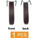 Prinfantasy Long Straight Synthetic Hair Extension Clip in Ponytail - Brown GBMW034 22 inch - Buy Online on SooperMarket.com