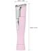 TEMKIN Pink 4-in-1 Nose Hair Trimmer - Portable Electric Ear Nose Beard & Eyebrow Hair Trimming Kit | International Shipping Available - Buy Online on SooperMarket.com