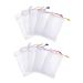 Cleansing Foaming Nets 20pcs Native Face Wash Soap Saver Pouch Soap Mesh Holder Bubble Net Handmade Soap Bath Soap Cleasing Milk Grid Natural Soap Mesh Bag Soap Mesh Pouch