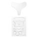 Chest Anti Wrinkle Pads Silicone Face Lifting Patches Reusable Plumping Neck Pads T Zone Gel Patch Transparent 17pcs Wrinkle Forehead Remover Smoothing Skin Care for Face Forehead Eye Mouth Cheek