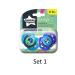 Tommee Tippee Orthodontic Pacifiers 0-6 Months - Assorted Designs Pack of 2 | International Shipping Available - Buy Online on SooperMarket.com