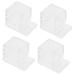 BESPORTBLE 4pcs Pet Water Feeder Ants Nest Water Feeding Area Water Bowl for Ants Small Ants Feeder Plastic
