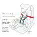 Child Airplane Safety Travel Harness | Kids Flying Safety Device - Buy Online on SooperMarket.com