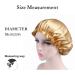 Women Satin Silk Sleeping Hat - Black Shower Cap for Lady Night Hair Care - Buy Online on SooperMarket.com