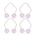 Facial Dimple Maker Tool for Cheeks Improve Smile with Dimple Enhancer Training Facial Muscles Portable Design Alloy Material Suitable for developing normal dimples on the Purple