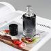 30ml Gradient Glass Perfume Bottle - Empty Cylindrical Bottle with Fine Atomizer (Black) | International Shipping Available - Buy Online on SooperMarket.com