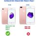 ARSTVEC iPhone SE 2022/2020 Case | Pink Gold Glitter & Pearl Gloss TPU Case for iPhone 8/7/SE2/SE3 | Slim Soft Sparkling Design for Women - Buy Online on SooperMarket.com