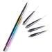 minkissy 1 Set Nail Art Drawing Pen Nail Art Liner Nail Drawing Pens Nail Salon Nail Painting Supply Nail Art Supplies Manicure Painting Nail Painting Brush Line Pen Painted - Buy Online on SooperMarket.com