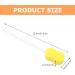 FRCOLOR Long Handle Bath Sponge Brush - 57x7cm - For Body & Foot Cleaning - Buy Online on SooperMarket.com