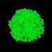 300 pieces of colorful fluorescent stones bright stone bright pebbles garden stones decoration for sidewalks lawn court walkway aquarium paths (green 17 * 13mm) green 17 *