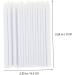 Gogogmee 100pcs white cosmetic eye wands Eyeliner Liquid eyeliner makeup 9x6.5cm White - Buy Online on SooperMarket.com