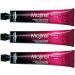 3x Loreal Majirel 8.21 Light Blonde Irise Ash Cream Hair Color - 50ml