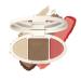 Go Ho Contour Highlighter Blush Palette Pressed Fine Contour Powder Silky Smooth Contouring Kit for Face Sculpting 3 In 1 Powder Daily Makeup 04 04 Makeup Palette