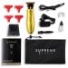 SUPREME TRIMMER ST5200 - Professional Barber Hair Trimmer Cordless Clipper Liner Beard Trimmer - Chrome Gold T-Shaper Li (Extra Blade Included) - Buy Online on SooperMarket.com