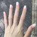 Brishow Coffin False Nails - White Short Gradient Acrylic Press on Nails for Women - 24pcs - Buy Online on SooperMarket.com