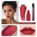 MIESCHER Colored Matte Nude Lipstick - Full Coverage Lip Crayon for Bold Deep Red Lips - Waterproof & Smudge Proof - Buy Online on SooperMarket.com
