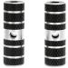 Amotor 2Pcs Black Aluminum Alloy BMX Lead Foot Pegs - Buy Online on SooperMarket.com