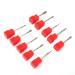 NAROOTE Nail Drill Bit Set 10Pcs Nail Drill Bits Nail Polishing Burr Manicure Pedicure Accessory Tool Set(F11-F20) - Buy Online on SooperMarket.com