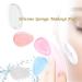 Shop Washable Silicone Sponge Jelly Applicator - 2PCS Purple for Cream Gel Foundation | Best Beauty Makeup Tools - Buy Online on SooperMarket.com
