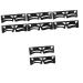 MAGICLULU 8 Pcs Eyebrow Ruler Makeupset Reusable Eyebrow Stencil Mini Eyebrow Shaper Template Balance