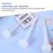 Lurrose 50PCS Nail Polish Replacement Brushes - Dip Powder & Gel Liquid Brushes for Salons - High Quality Nail Art Tools - Buy Online on SooperMarket.com
