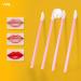 200PCS Pink Disposable Lip Brushes Lip Gloss Applicators Makeup Tools Kit - Buy Online on SooperMarket.com