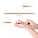 100 Pcs Orange Wood Sticks - Double-Sided Nail Art & Manicure Tools for Perfect Nails | Multifunctional Nail Cutters & Cuticle Care - Buy Online on SooperMarket.com