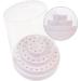 FRCOLOR 12 Pcs Grinding Head Storage Box Drill Acrylic Cover Case Nail Storage Organizer Nail Bit Storage Case Nail Bit Holder Manicure Nail Tool Plastic With Cover - Buy Online on SooperMarket.com