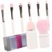 Balacoo 4 Sets Mini Makeup Brush Set Foundation Eyeshadow Blush & Sponges Perfect for Travel | Premium Artificial Fiber Makeup Brushes - Buy Online on SooperMarket.com