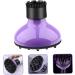NOLITOY Hair Dryer Diffuser - Silicone Curly Hair Tool - Travel-Friendly Volume Hood - Purple Nylon Gale for Perfect Curls - Buy Online on SooperMarket.com